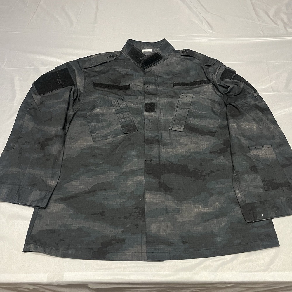 Propper A-TACS LE Camo Tactical Army Jacket Mens 2XL Ripstop Military Combat